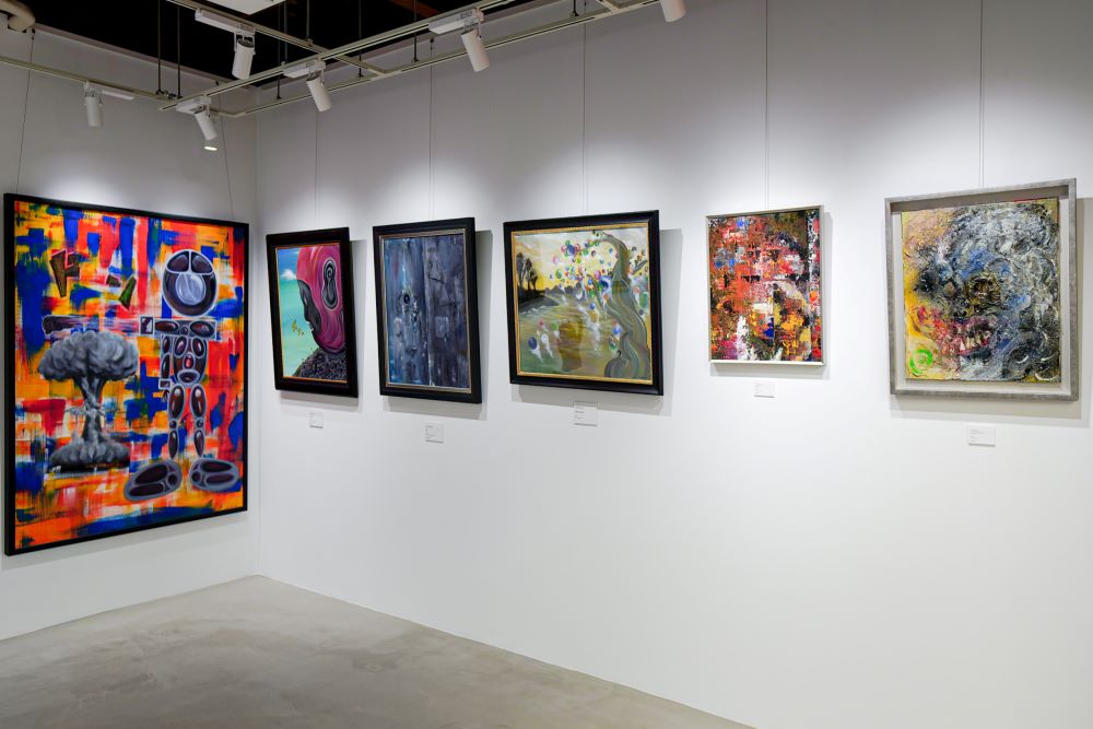 Exterior view of the gallery